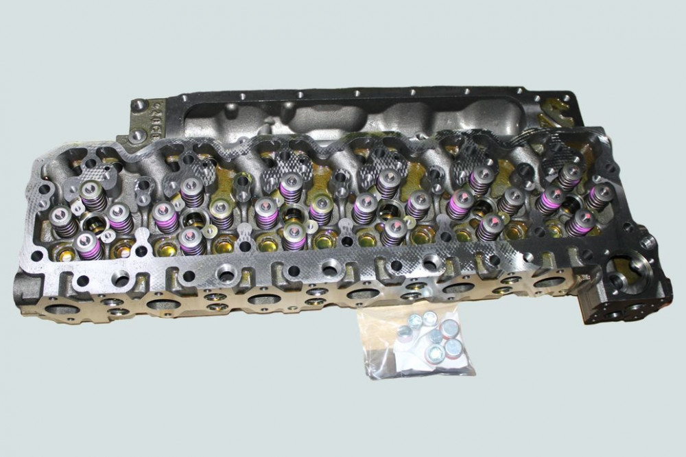 фото головка блока цилиндров в сборе v=6.7 (6isbe, 6isde) 4936081, 2831474/3977225/3977221 R5482222 