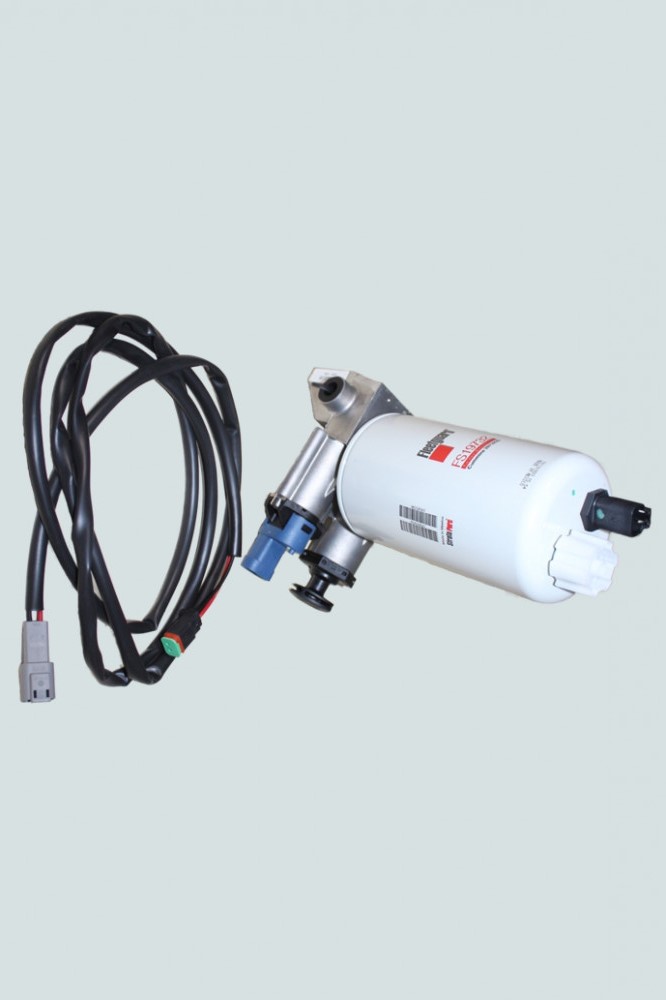 фото фильтр-сепаратор 24в синий разъем fh22238 (fh21040) (isf3.8, isbe) (fleetguard) оригинал FH22238 