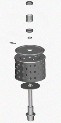 купить Фильтр бачка ГУР с клапаном