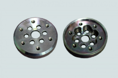 фото фланец коленвала (6isbe) евро-3, 4 3972706 3978478 